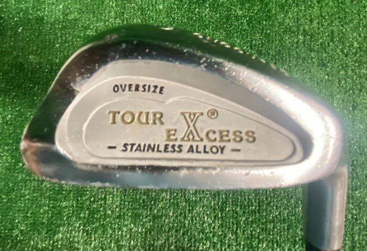 On Course Tour Excess Oversize Stainless Pitching Wedge RH Stiff Steel 36 Inches