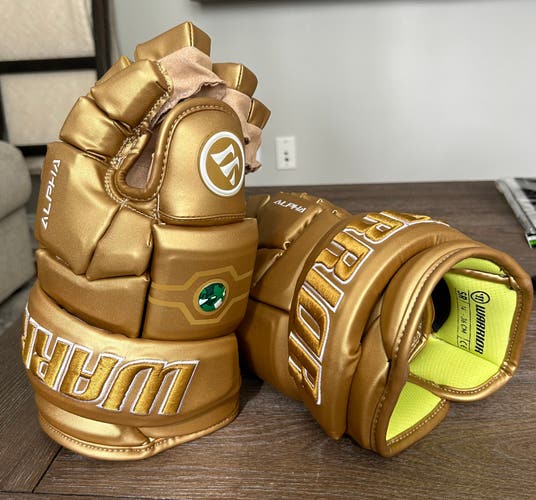 Warrior 14” Alpha Pro ECHL Marvel Themed Thanos Gloves