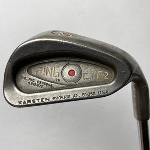 Ping Eye 2 Single 8 Iron Red Dot 1* Flat Karsten ZZ-Lite Stiff Steel Mens RH