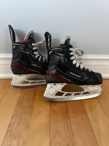 Used Bauer Regular Width Size 12 Vapor X Shift Pro Hockey Skates
