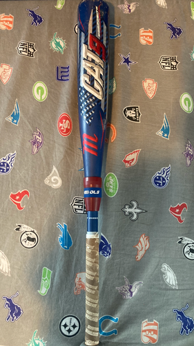 Used USSSA Certified 2022 Marucci Composite CAT 9 Composite Bat (-10) 17 oz 27"