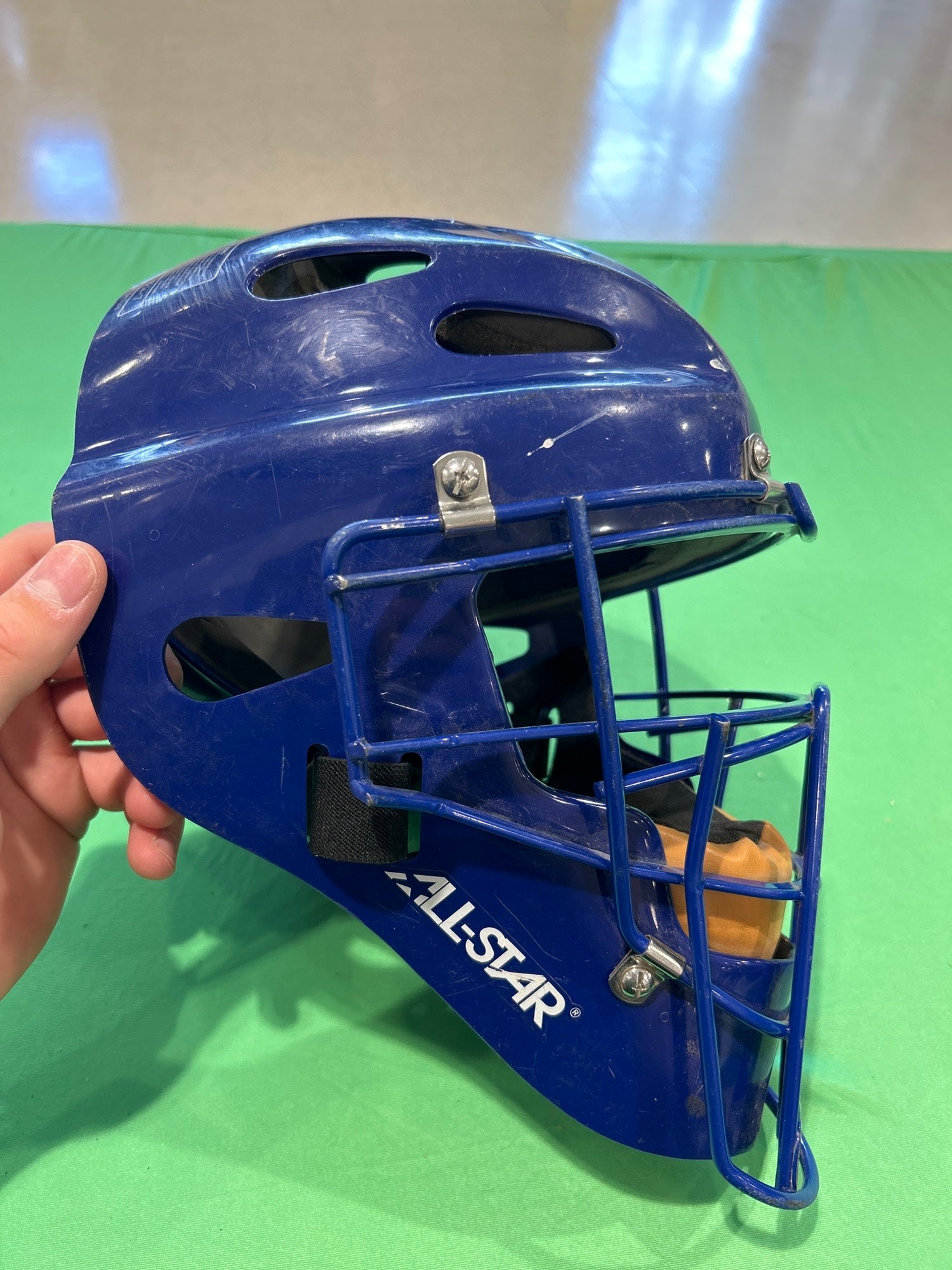 All Star Adult System 7 Catchers Head Gear