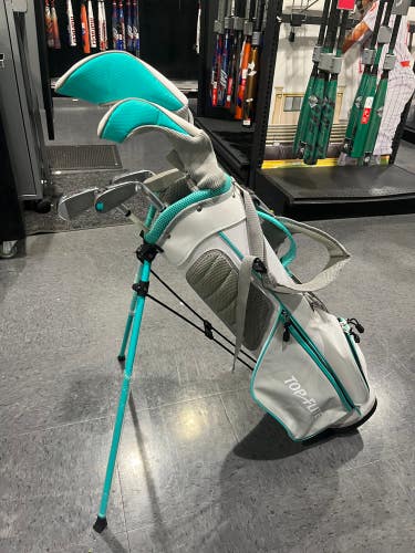 Used Junior Top Flite Left Clubs (Full Set) 6 Clubs