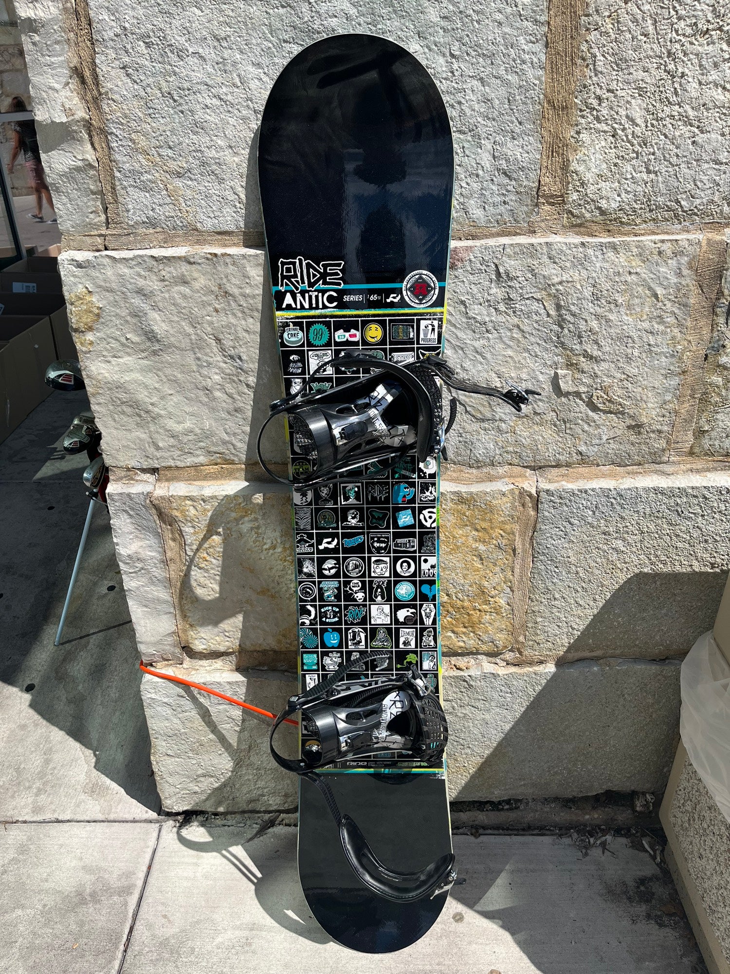 ride antic series snowboard Decade Snowboard, 160cm Pando Refitters Adjustable camber and flex profiles for tailored performance Used 161 - 165 cm