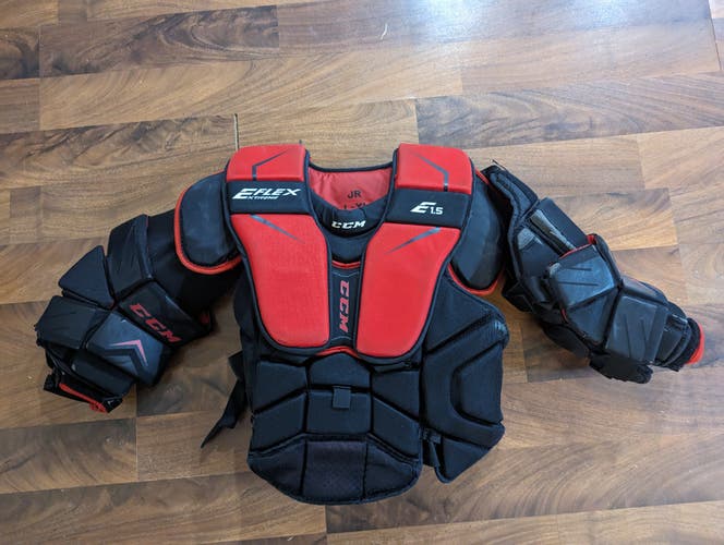 Used Large/Extra Large CCM Extreme Flex E1.5 Goalie Chest Protector