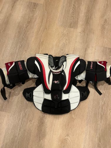 Used Small Vaughn Ventus LT60 Goalie Chest Protector