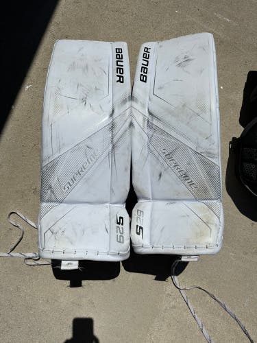 Used Small Bauer Supreme S29 Goalie Leg Pads