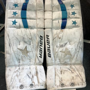 Used 30" Bauer Reactor 7000 Goalie Leg Pads