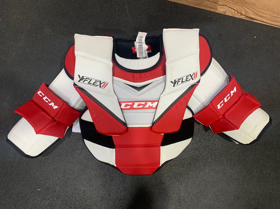 Used Youth Large/Extra Large CCM Yflex Goalie Chest Protector