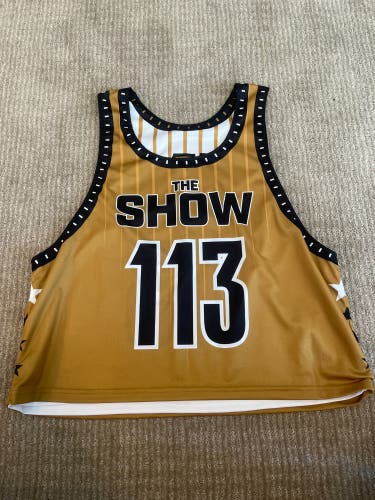 The Show 2024 Gold/White Nike Jersey