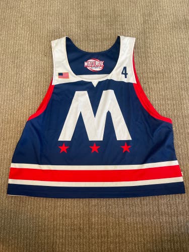 Madlax Nationals Blue Used Large Nike Jersey