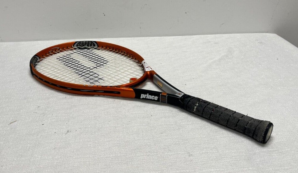 Prince Graphite Titanium Racket Prince Force 3 Persuader OS Titanium Graphite 106 Sq In Tennis Racquet ...