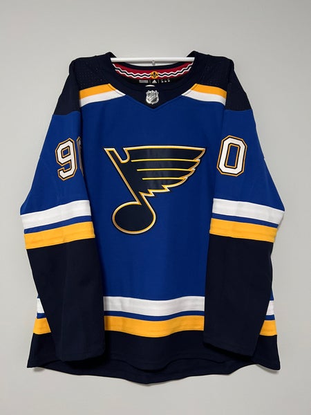 O'REILLY ST LOUIS BLUES AUTHENTIC ADIDAS REVERSE RETRO HOCKEY JERSEY  SIZE 46