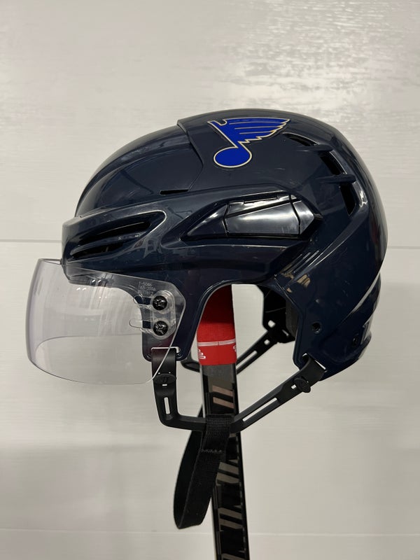 St. Louis Blues Warrior Covert PX2 Helmet - NAVY - Size Medium