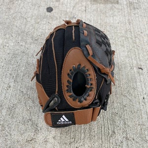 Used Adidas Easy Close Right Hand Throw Infield Baseball Glove 9.5"