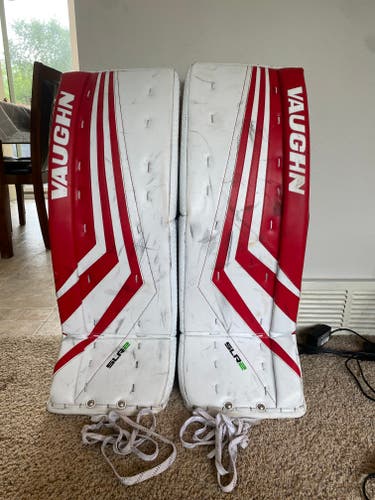 Used 32" Vaughn Ventus SLR2 Pro Goalie Leg Pads