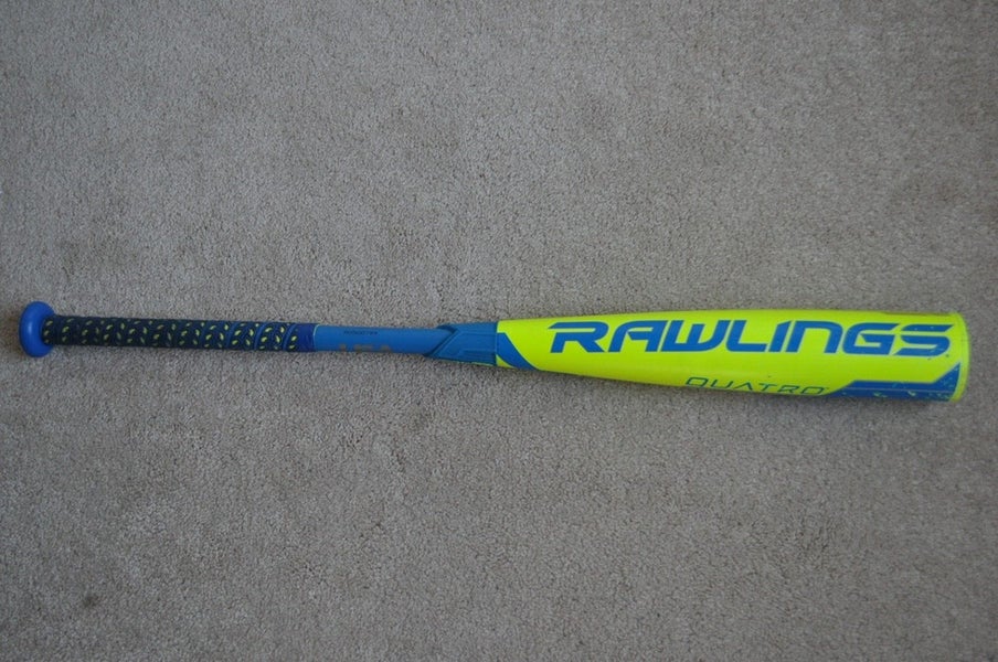 29/19 Rawlings QUATRO US8Q10 (-10) Composite Baseball Bat - USA