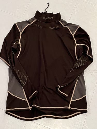 Black Used Large Men's Bauer Compression Shirt