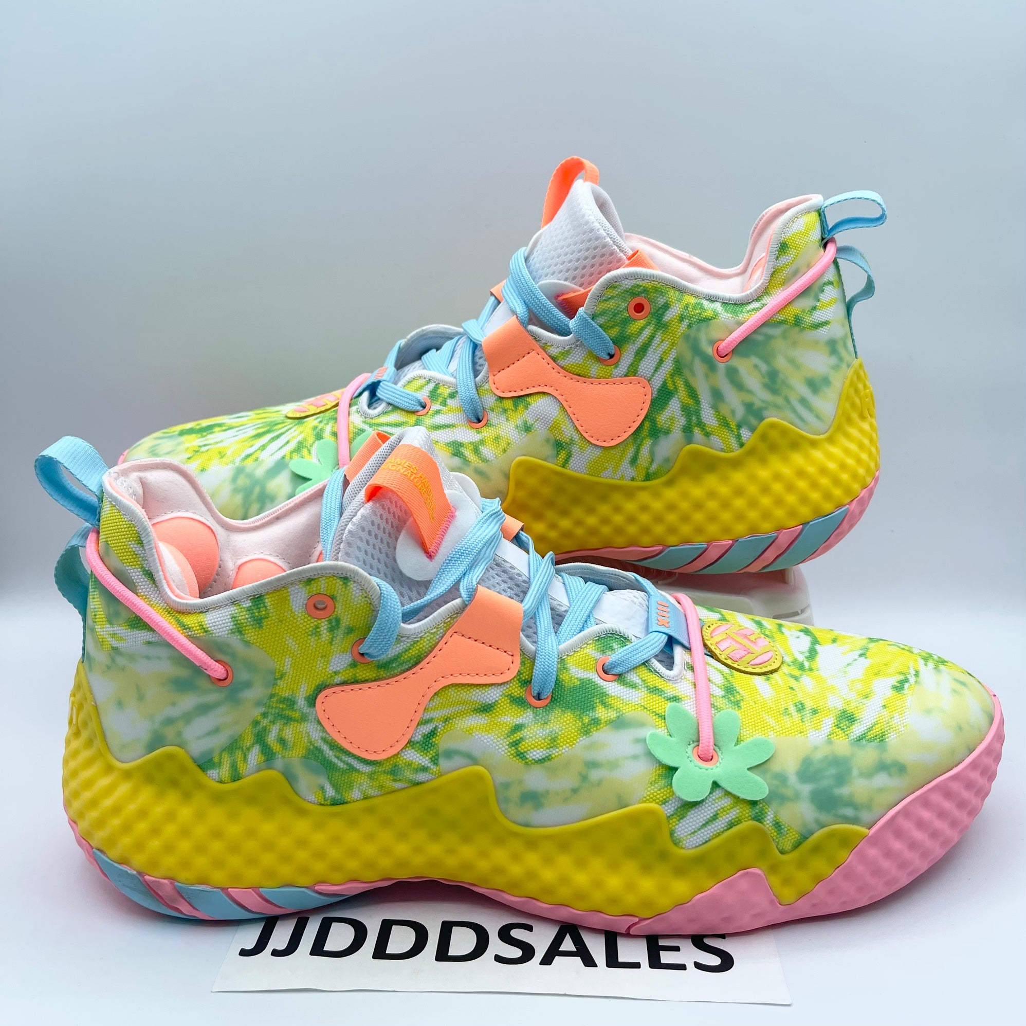 adidas neon yellow basketball shoes