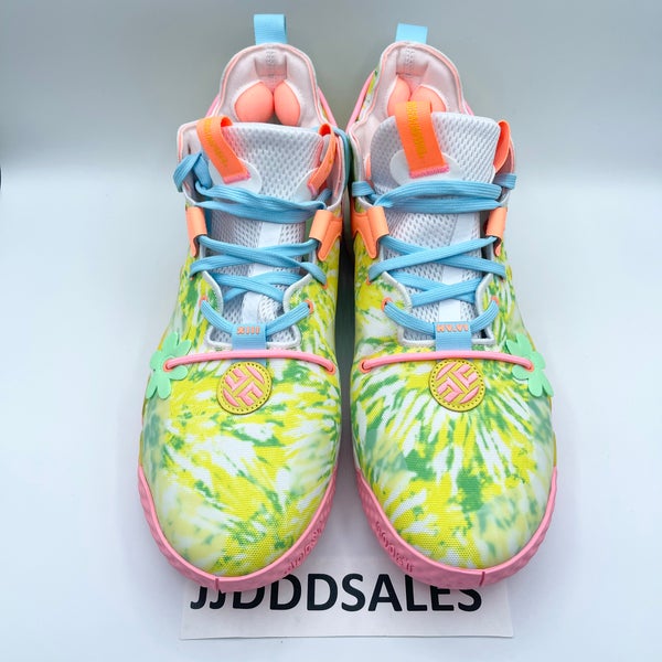 Tie-Dye Harden has arrived. That is what LeBron will be seeing in