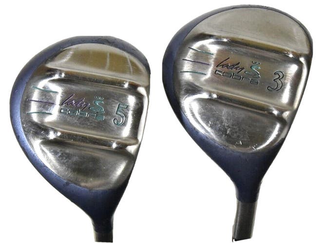 COBRA LADY S WOOD 3 (41.5 IN) AND 5 (40 3/4) SET - RIGHT HANDED