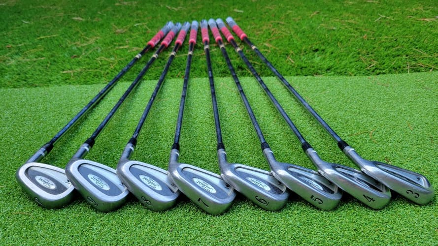 Men's Used Titleist Right Handed DCI 762 Iron Set Stiff Flex Steel Shaft