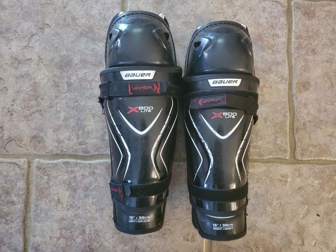 Bauer Vapor X800 lite Shin Pads 15 inch