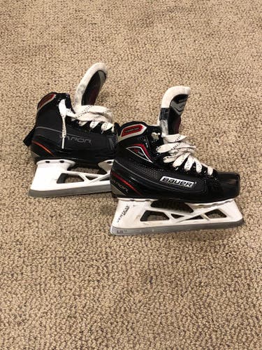 Bauer Vapor X700 Hockey Goalie Skates Regular Width Size 1