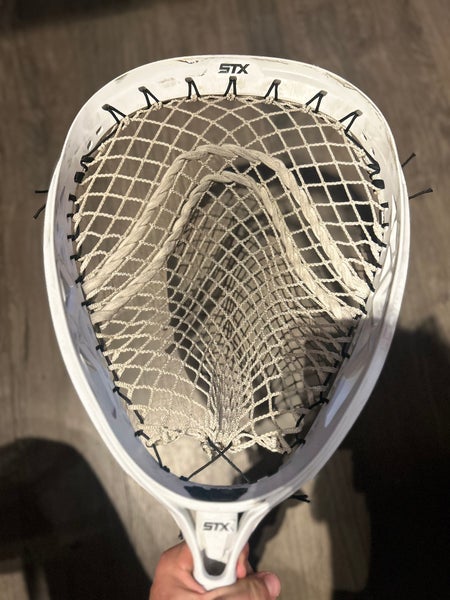Used Strung Eclipse 2 Goalie Head 12d Impact Mesh