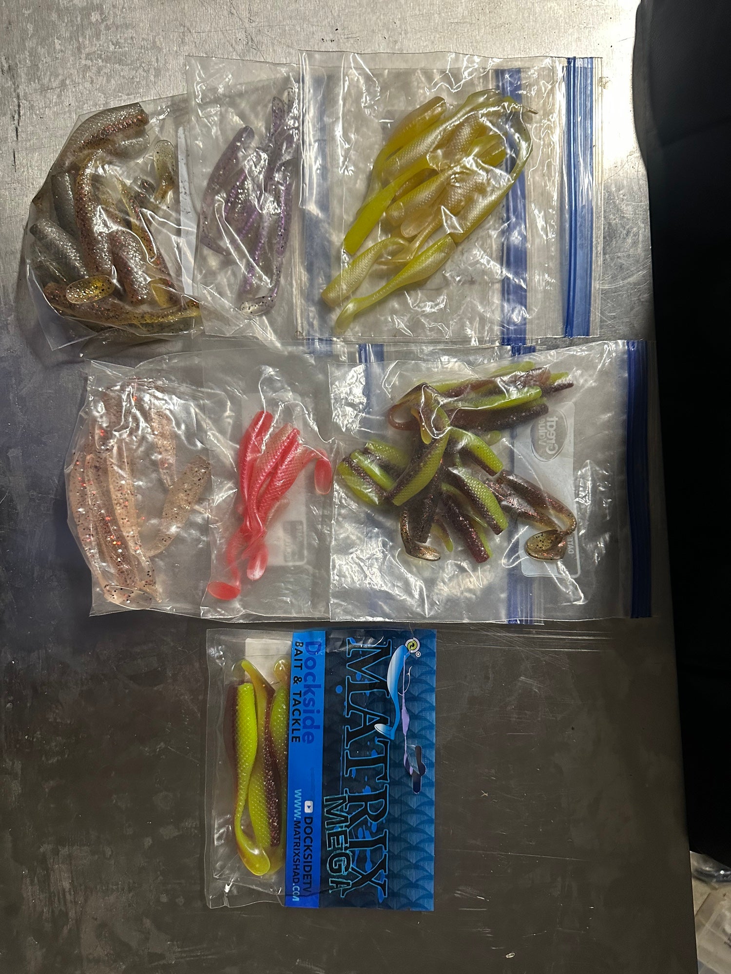 Big glide baits collection