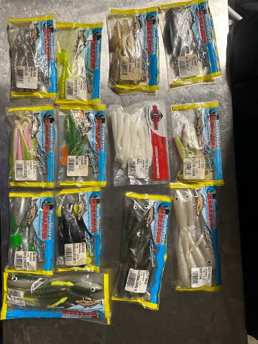 Saltwater fishing baits