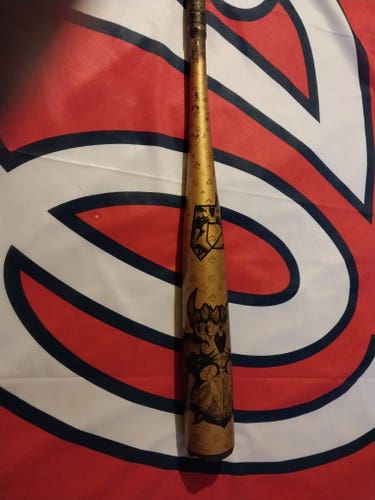 Used BBCOR Certified 2023 DeMarini Alloy Voodoo One Bat (-3) 29 oz 32" fsot