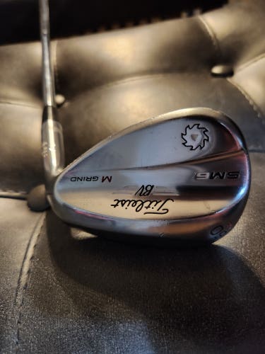 Used Titleist Right Handed BV Vokey SM6 Wedge Wedge Flex 60 Degree Steel Shaft