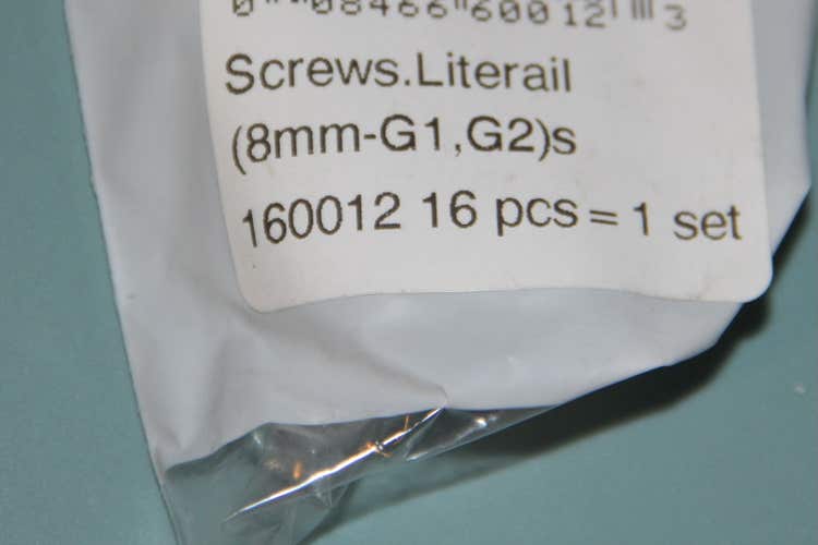 NEW ski bindings  screws screws HEAD/Tyrolia G1/G2 8 mm  16 pc literail