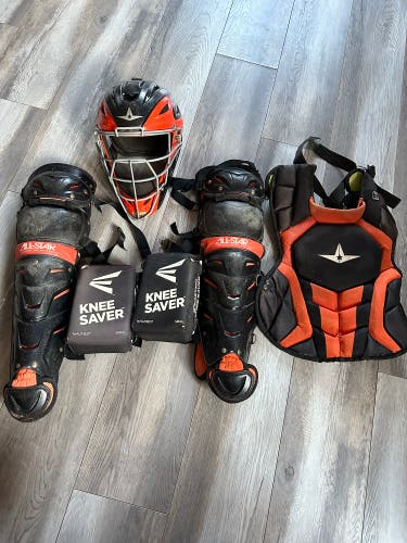 All Star System 7 Catcher's Set