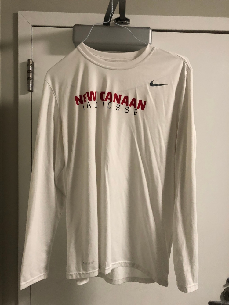New Canaan Lacrosse  Large Nike Dri-Fit Shirt