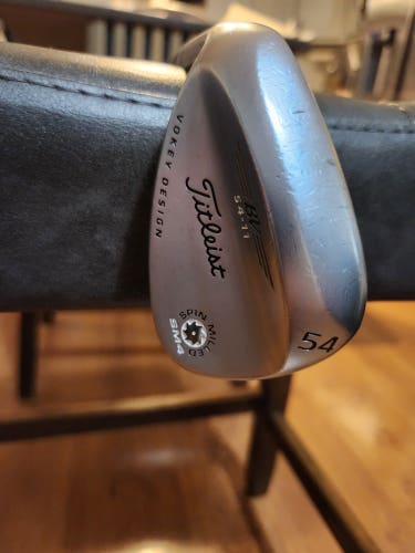 Used Titleist Left Hand Vokey SM4 Wedge Wedge Flex 54 Degree Steel Shaft