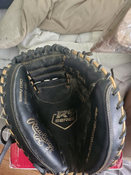 Used Rawlings Lance Parrish Rcm45 32 Baseball Catcher's Mitt Glove