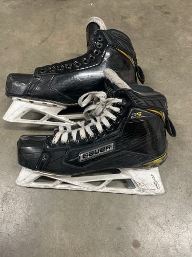 Senior Used Bauer Supreme 2S Pro Hockey Skates Regular Width Size 9