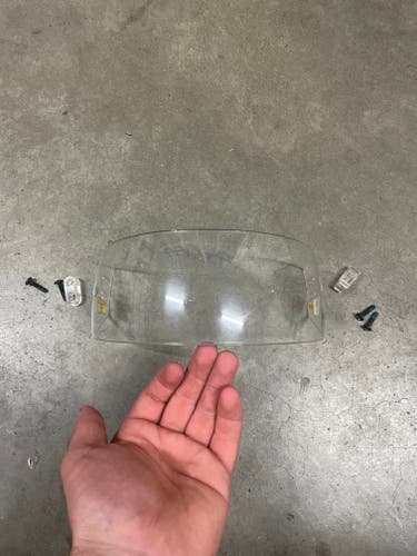 Used Bauer Half Shield Visor