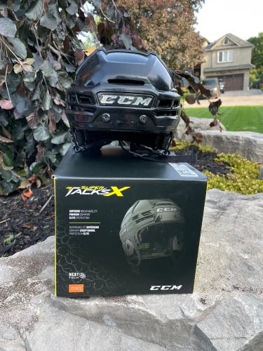 Used Small CCM Super Tacks X Helmet