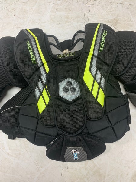 Used Large/Extra Large Vaughn Velocity VE8 Int Goalie Chest Protector