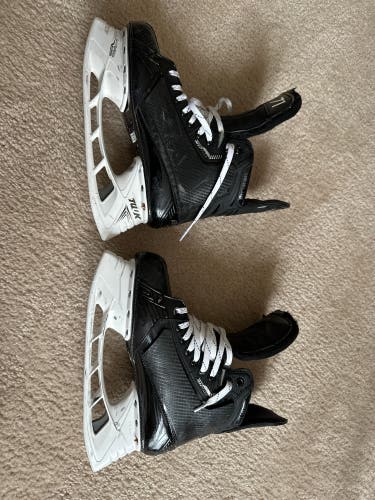William Karlsson Of Vegas Golden Knights Used Bauer  Pro Stock Size 7.5 Supreme Mach Hockey Skates