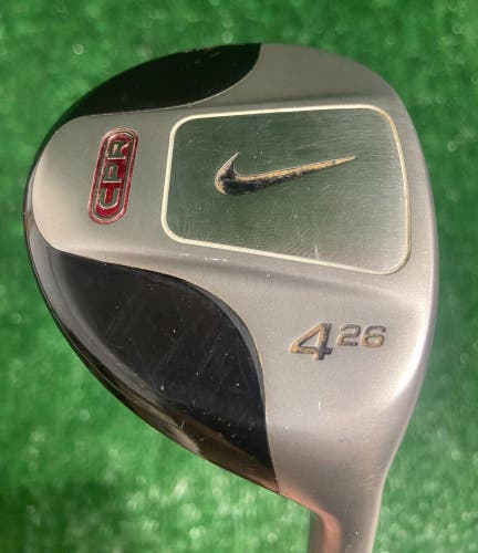 Nike CPR 4 Hybrid 26 Degrees RH Ladies Graphite 38.5 Inches, Cover, Factory Grip