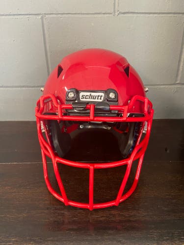 Used Red Large Schutt Vengeance A11 Helmet