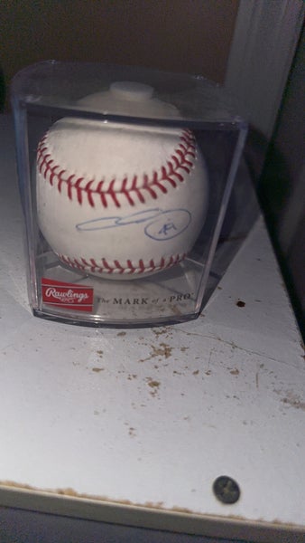 Mookie Betts Signed Baseball Red Sox - COA MLB - Memorabilia