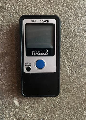 Pocket Radar Ball Coach Lightly Used