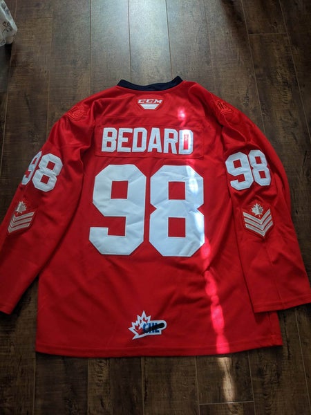 CONNOR BEDARD REGINA PATS THIRD ALTERNATIVE JERSEY