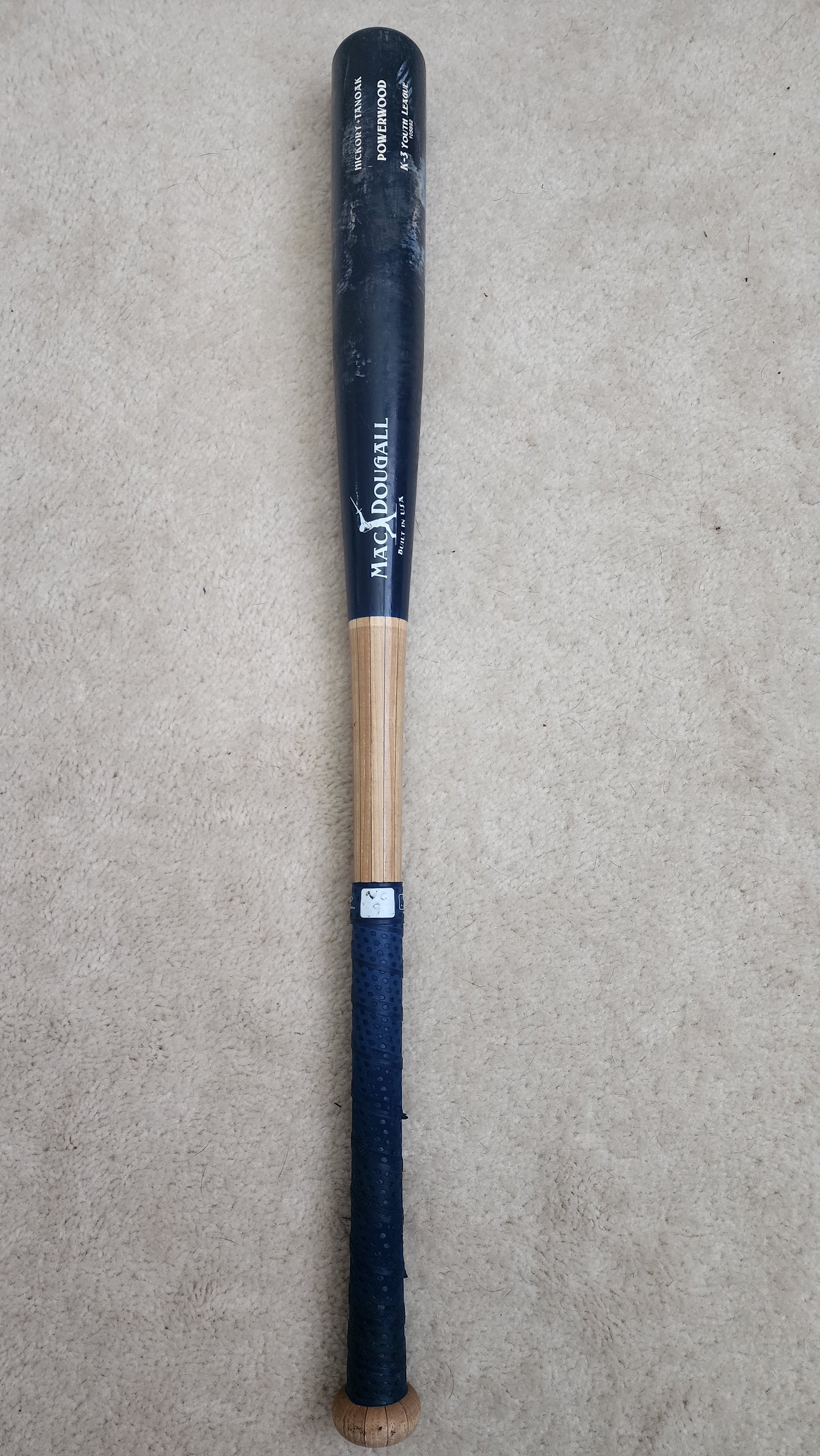 Powerwood K-3 Youth Wood Bats - MacDougall Bats