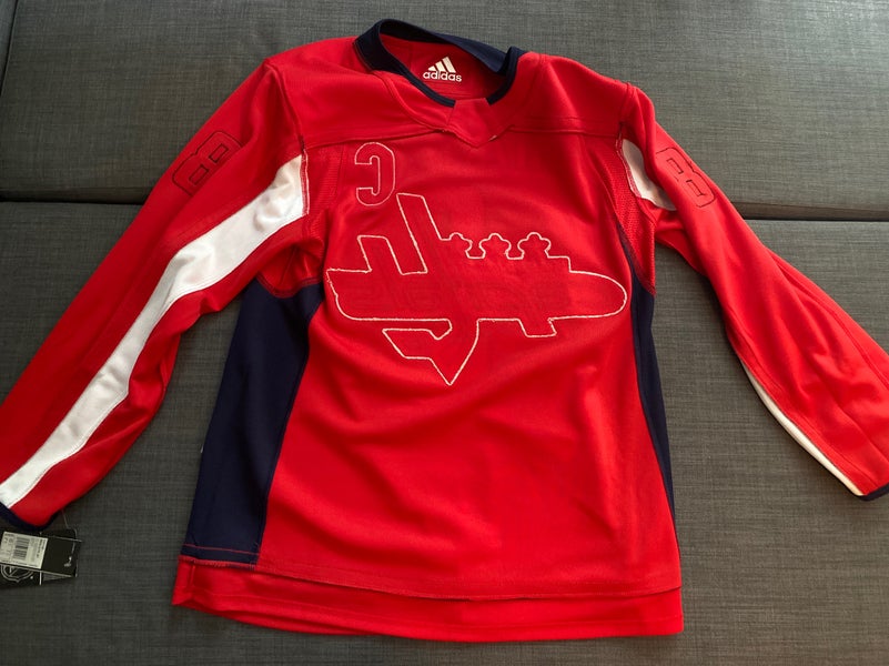NWT Adidas Capitals Alex Ovechkin Climatlite Jersey Size L (52